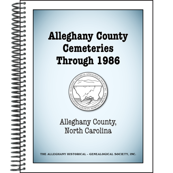 Alleghany County Cemeteries Through 1986